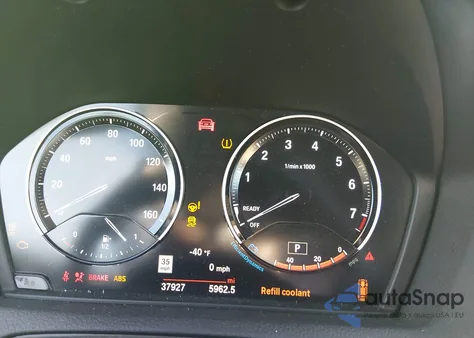 2021 BMW 230I z USA, uszkodzony, nr VIN WBA2M7C01M7J21776